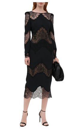 Женское платье из вискозы ZUHAIR MURAD черного цвета по цене 362000 руб., арт. DRP20013/CRCA007 | Фото 2 Женское платье из вискозы ZUHAIR MURAD черного цвета, арт. DRP20013/CRCA007 | Фото 2