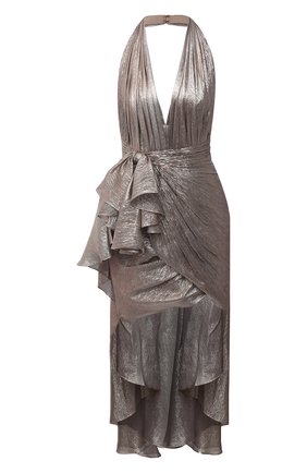 Женское платье ZUHAIR MURAD серебряного цвета по цене 388500 руб., арт. DRP20011/CHLU003 | Фото 1 Женское платье ZUHAIR MURAD серебряного цвета, арт. DRP20011/CHLU003 | Фото 1