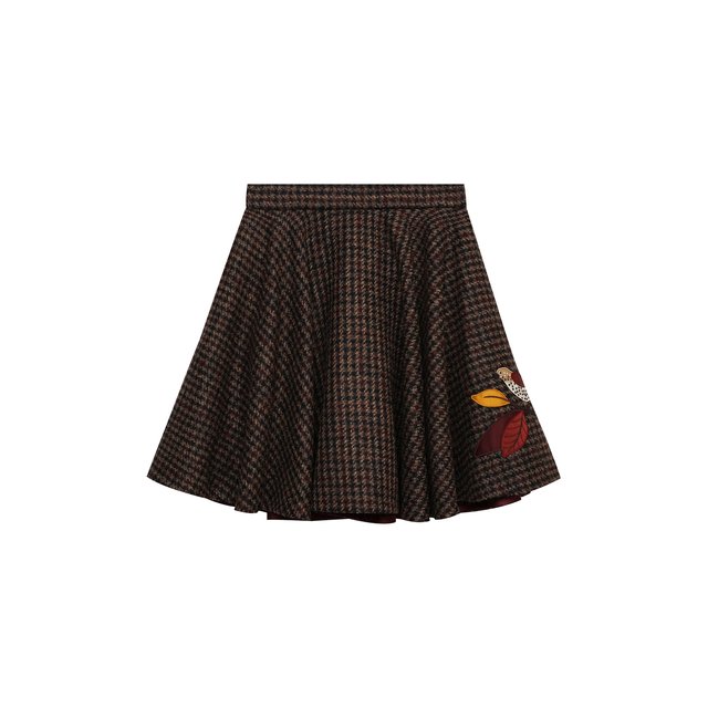 Шерстяная юбка Dolce & Gabbana L53I73/FQMH3/8-14