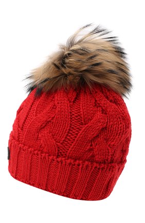 Детского шерстяная шапка BOGNER KIDS красного цвета по цене 13900 руб., арт. 95506408 | Фото 2 Детского шерстяная шапка BOGNER KIDS красного цвета, арт. 95506408 | Фото 2
