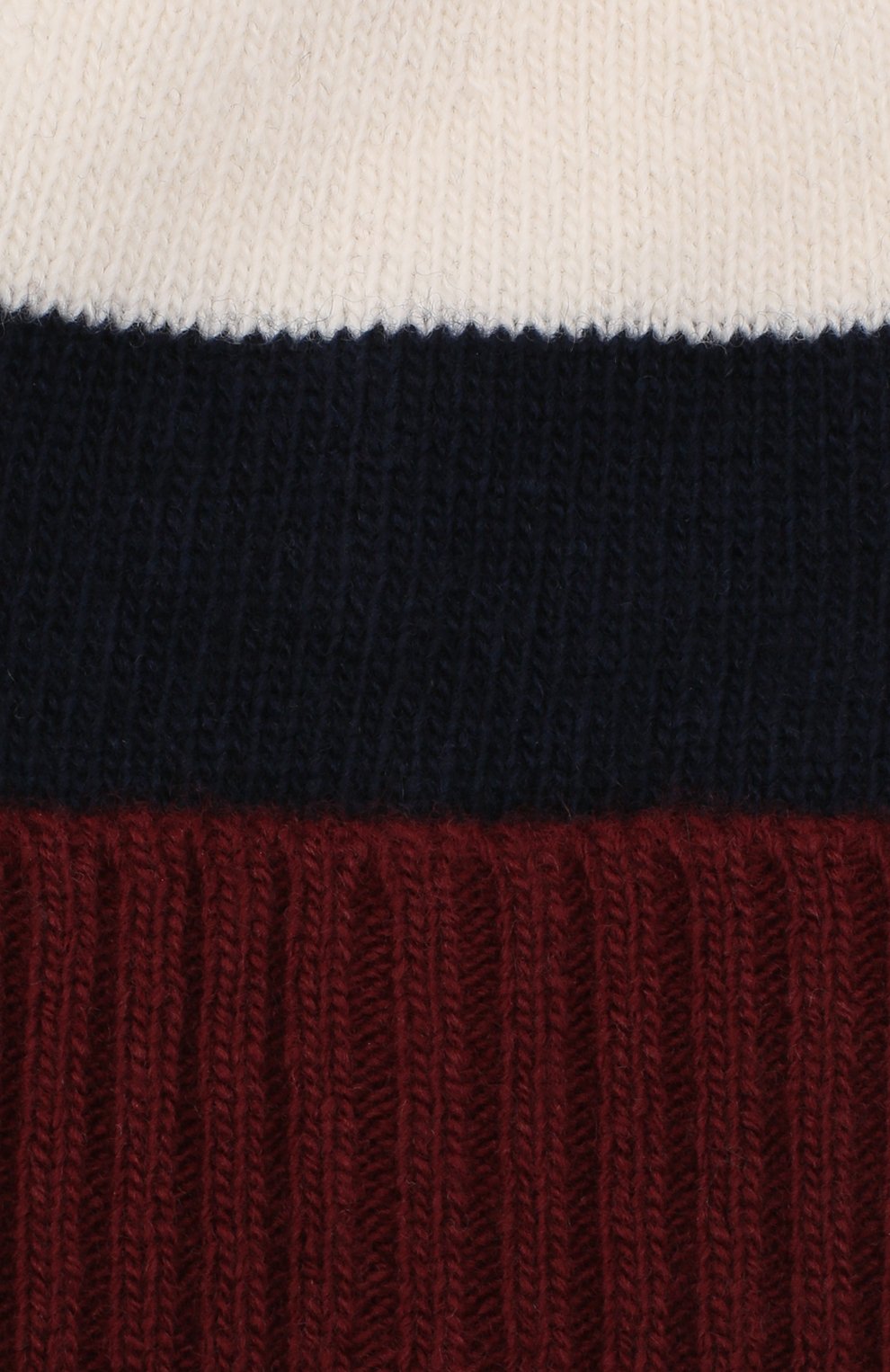 Детского шерстяная шапка IL GUFO бордового цвета, арт. A20E0289EM220 | Фото 3 (Материал: Текстиль, Шерсть)