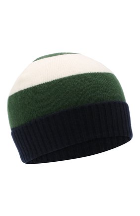 Детского шерстяная шапка IL GUFO зеленого цвета, арт. A20E0289EM220 | Фото 1 (Материал: Текстиль, Шерсть; Региональные ограничения белый список (Axapta Mercury): RU)