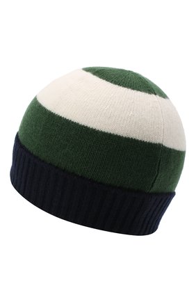 Детского шерстяная шапка IL GUFO зеленого цвета, арт. A20E0289EM220 | Фото 2 (Материал: Шерсть, Текстиль; Региональные ограничения белый список (Axapta Mercury): RU)