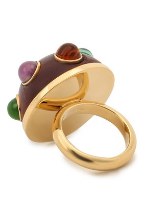 Женское кольцо LOEWE разноцветного цвета, арт. J053305X12 | Фото 2 (Материал: Металл)