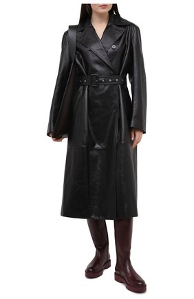 Женские кожаные сапоги SANTONI бордового цвета по цене 83900 руб., арт. WSHW59034B0RQBCKB40 | Фото 2 Женские кожаные сапоги SANTONI бордового цвета, арт. WSHW59034B0RQBCKB40 | Фото 2