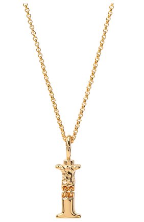 Женская кулон на цепочке alphabet CHLOÉ золотого цвета по цене 29950 руб., арт. CHC20SF02ICB7 | Фото 2 Женская кулон на цепочке alphabet CHLOÉ золотого цвета, арт. CHC20SF02ICB7 | Фото 2 (Материал: Металл)