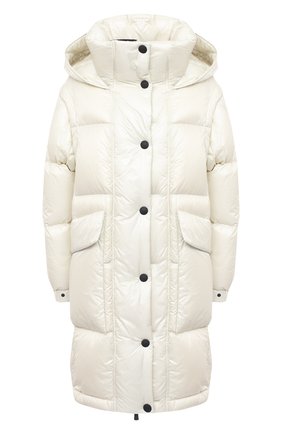 Женский пуховик MONCLER кремвого цвета по цене 161000 руб., арт. F2-098-1C500-00-539YL | Фото 1 Женский пуховик MONCLER кремвого цвета, арт. F2-098-1C500-00-539YL | Фото 1