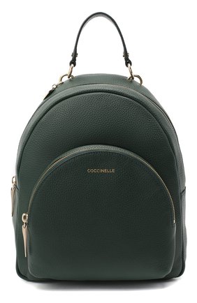 Женский рюкзак alpha COCCINELLE зеленого цвета по цене 29850 руб., арт. E1 GS5 14 01 01 | Фото 1 Женский рюкзак alpha COCCINELLE зеленого цвета, арт. E1 GS5 14 01 01 | Фото 1