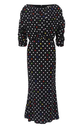 Женское платье из вискозы CHRISTOPHER KANE черного цвета по цене 128500 руб., арт. PF20 DR3571 BIG D0T SABLE CREPE | Фото 1 Женское платье из вискозы CHRISTOPHER KANE черного цвета, арт. PF20 DR3571 BIG D0T SABLE CREPE | Фото 1