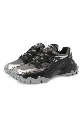 Женские текстильные кроссовки VALENTINO черного цвета по цене 62350 руб., арт. UW0S0U78/JCB | Фото 1 Женские текстильные кроссовки VALENTINO черного цвета, арт. UW0S0U78/JCB | Фото 1