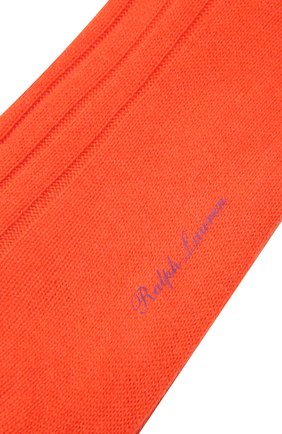 Мужские кашемировые носки RALPH LAUREN оранжевого цвета по цене 6660 руб., арт. 450825663 | Фото 2 Мужские кашемировые носки RALPH LAUREN оранжевого цвета, арт. 450825663 | Фото 2