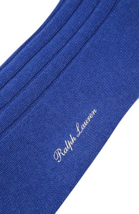 Мужские кашемировые носки RALPH LAUREN синего цвета по цене 6660 руб., арт. 450825663 | Фото 2 Мужские кашемировые носки RALPH LAUREN синего цвета, арт. 450825663 | Фото 2