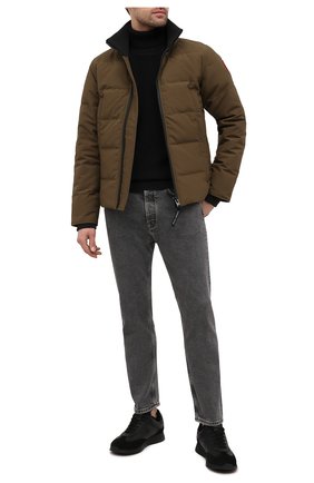 Мужская пуховая куртка woolford CANADA GOOSE хаки цвета по цене 86750 руб., арт. 3807M | Фото 2 Мужская пуховая куртка woolford CANADA GOOSE хаки цвета, арт. 3807M | Фото 2