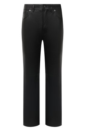 Мужские кожаные брюки ACNE STUDIOS черного цвета по цене 99850 руб., арт. BK0311 | Фото 1 Мужские кожаные брюки ACNE STUDIOS черного цвета, арт. BK0311 | Фото 1