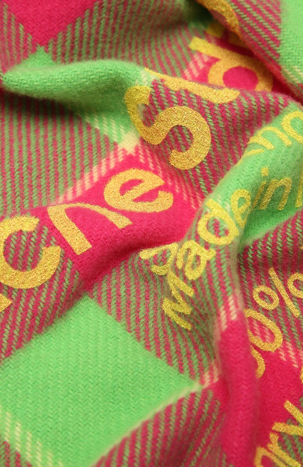 Мужской шерстяной шарф ACNE STUDIOS разноцветного цвета по цене 19950 руб., арт. CA0103/M | Фото 2 Мужской шерстяной шарф ACNE STUDIOS разноцветного цвета, арт. CA0103/M | Фото 2