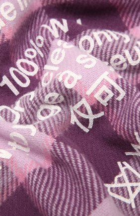 Мужской шерстяной шарф ACNE STUDIOS сиреневого цвета по цене 19950 руб., арт. CA0103/M | Фото 2 Мужской шерстяной шарф ACNE STUDIOS сиреневого цвета, арт. CA0103/M | Фото 2