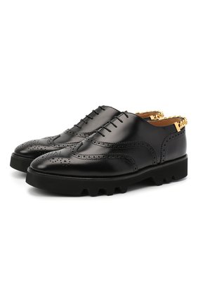 Мужские кожаные оксфорды JW ANDERSON черного цвета по цене 75450 руб., арт. AN35500A/12000 | Фото 1 Мужские кожаные оксфорды JW ANDERSON черного цвета, арт. AN35500A/12000 | Фото 1