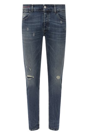 Мужские джинсы PREMIUM MOOD DENIM SUPERIOR синего цвета по цене 19350 руб., арт. F21 417253851/R0BERT | Фото 1 Мужские джинсы PREMIUM MOOD DENIM SUPERIOR синего цвета, арт. F21 417253851/R0BERT | Фото 1