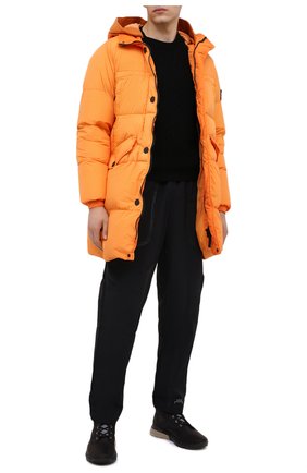 Мужские комбинированные ботинки STONE ISLAND черного цвета по цене 46150 руб., арт. 7315S0796 | Фото 2 Мужские комбинированные ботинки STONE ISLAND черного цвета, арт. 7315S0796 | Фото 2