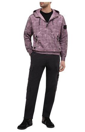 Мужской хлопковые брюки-карго STONE ISLAND темно-серого цвета по цене 33500 руб., арт. 731531710 | Фото 2 Мужской хлопковые брюки-карго STONE ISLAND темно-серого цвета, арт. 731531710 | Фото 2