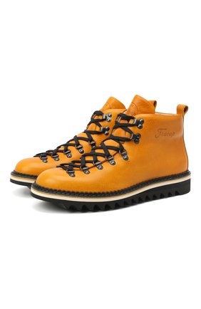 Мужские кожаные ботинки m120 FRACAP желтого цвета по цене 27050 руб., арт. M120/NEBRASKA/GUARD.0NDA/CALFSKIN/BRUNITI/RIPPLE | Фото 1 Мужские кожаные ботинки m120 FRACAP желтого цвета, арт. M120/NEBRASKA/GUARD.0NDA/CALFSKIN/BRUNITI/RIPPLE | Фото 1