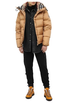 Мужские кожаные ботинки m130 FRACAP желтого цвета по цене 29750 руб., арт. M130/NEBR./FUR/GUARD.PIATT0/CALFSKIN/BRUNITI/RIPPL | Фото 2 Мужские кожаные ботинки m130 FRACAP желтого цвета, арт. M130/NEBR./FUR/GUARD.PIATT0/CALFSKIN/BRUNITI/RIPPL | Фото 2
