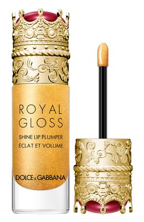 Блеск для губ с эффектом объема royal gloss, secret gold (6ml) DOLCE & GABBANA бесцветного цвета по цене 0 руб., арт. 30700089DG | Фото 2 Блеск для губ с эффектом объема royal gloss, secret gold (6ml) DOLCE & GABBANA бесцветного цвета, арт. 30700089DG | Фото 2