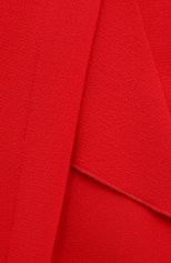Женское шерстяное платье ROLAND MOURET красного цвета, арт. PW20/S0919/F4044 | Фото 5 (Случай: Коктейльный; Материал внешний: Шерсть; Рукава: Длинные; Стили: Гламурный; Женское Кросс-КТ: платье-футляр, Платье-одежда; Длина Ж (юбки, платья, шорты): Миди; Материал подклада: Синтетический материал)