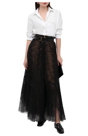 Женская юбка ZUHAIR MURAD черного цвета по цене 279500 руб., арт. SKP20016/LMIX007 | Фото 2 Женская юбка ZUHAIR MURAD черного цвета, арт. SKP20016/LMIX007 | Фото 2