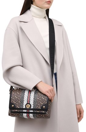 Женская сумка BURBERRY коричневого цвета по цене 74250 руб., арт. 8026432 | Фото 2 Женская сумка BURBERRY коричневого цвета, арт. 8026432 | Фото 2