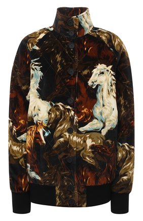 Женский хлопковый бомбер KENZO разноцветного цвета по цене 83800 руб., арт. FA62BL1149PB | Фото 1 Женский хлопковый бомбер KENZO разноцветного цвета, арт. FA62BL1149PB | Фото 1