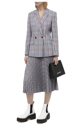 Женская юбка RAG&BONE серого цвета по цене 42150 руб., арт. WAW20FB0082Y08 | Фото 2 Женская юбка RAG&BONE серого цвета, арт. WAW20FB0082Y08 | Фото 2