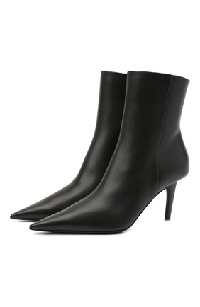 Женские кожаные ботильоны BALENCIAGA черного цвета по цене 98350 руб., арт. 636621/WBBP0 | Фото 1 Женские кожаные ботильоны BALENCIAGA черного цвета, арт. 636621/WBBP0 | Фото 1