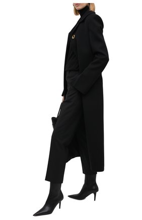 Женские кожаные ботильоны BALENCIAGA черного цвета по цене 98350 руб., арт. 636621/WBBP0 | Фото 2 Женские кожаные ботильоны BALENCIAGA черного цвета, арт. 636621/WBBP0 | Фото 2