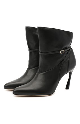Женские кожаные ботильоны cacia 97 JIMMY CHOO черного цвета по цене 96700 руб., арт. CACIA 85/ZZQ | Фото 1 Женские кожаные ботильоны cacia 97 JIMMY CHOO черного цвета, арт. CACIA 85/ZZQ | Фото 1