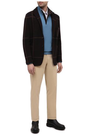 Мужская хлопковая рубашка ERMENEGILDO ZEGNA белого цвета по цене 28500 руб., арт. 801079/9MS0PA | Фото 2 Мужская хлопковая рубашка ERMENEGILDO ZEGNA белого цвета, арт. 801079/9MS0PA | Фото 2