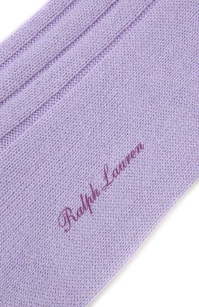 Мужские кашемировые носки RALPH LAUREN сиреневого цвета по цене 6660 руб., арт. 450825663 | Фото 2 Мужские кашемировые носки RALPH LAUREN сиреневого цвета, арт. 450825663 | Фото 2