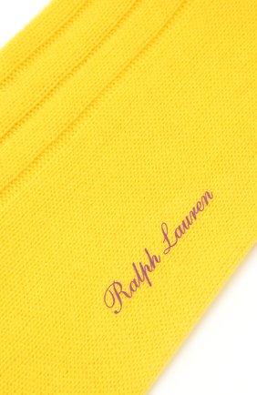 Мужские кашемировые носки RALPH LAUREN желтого цвета по цене 6660 руб., арт. 450825663 | Фото 2 Мужские кашемировые носки RALPH LAUREN желтого цвета, арт. 450825663 | Фото 2