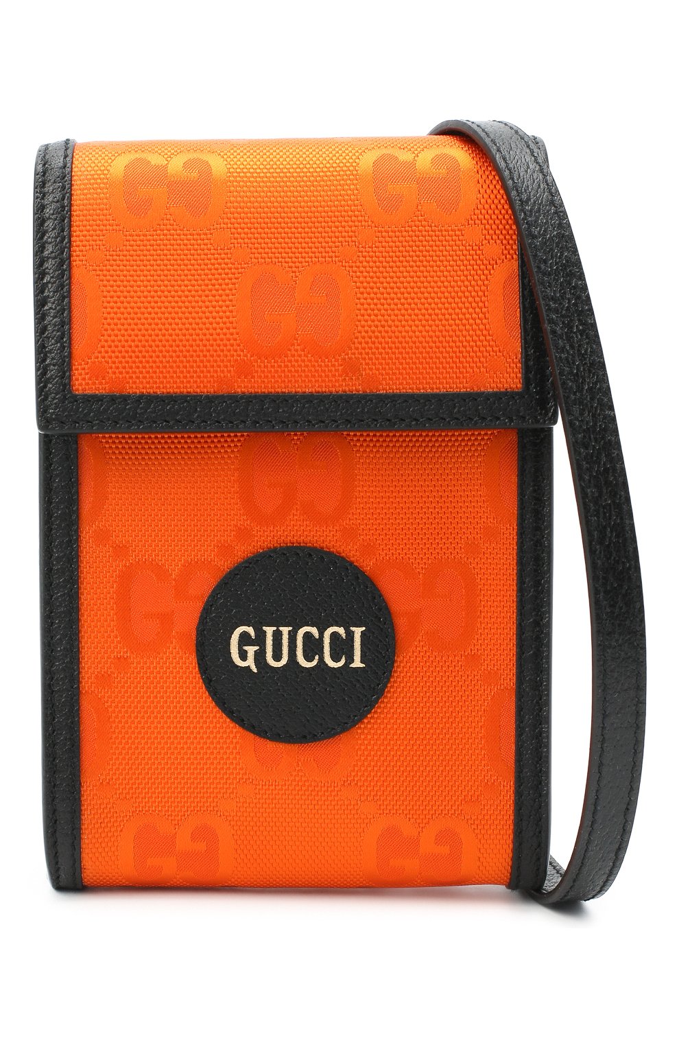 Мужская текстильная сумка off the grid GUCCI оранжевого цвета, арт. 625599/H9HAN | Фото 5 (Региональные ограничения белый список (Axapta Mercury): RU; Размер: mini; Ремень/цепочка: На ремешке; Материал: Текстиль)