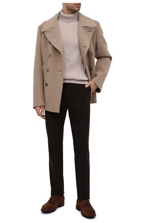 Мужской шерстяной бушлат RALPH LAUREN бежевого цвета по цене 331500 руб., арт. 790819731 | Фото 2 Мужской шерстяной бушлат RALPH LAUREN бежевого цвета, арт. 790819731 | Фото 2