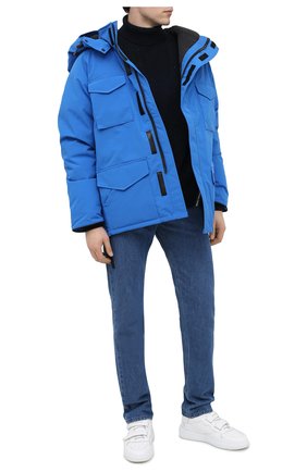 Мужская пуховая парка y/project x canada goose Y/PROJECT синего цвета по цене 147500 руб., арт. YPCGPARKA1 F230 | Фото 2 Мужская пуховая парка y/project x canada goose Y/PROJECT синего цвета, арт. YPCGPARKA1 F230 | Фото 2