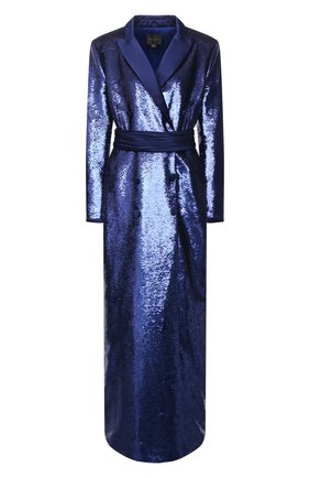 Женское платье с пайетками ZUHAIR MURAD синего цвета по цене 342000 руб., арт. DRP20376/EMSE004 | Фото 1 Женское платье с пайетками ZUHAIR MURAD синего цвета, арт. DRP20376/EMSE004 | Фото 1