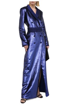 Женское платье с пайетками ZUHAIR MURAD синего цвета по цене 342000 руб., арт. DRP20376/EMSE004 | Фото 2 Женское платье с пайетками ZUHAIR MURAD синего цвета, арт. DRP20376/EMSE004 | Фото 2