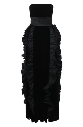 Женское платье ZUHAIR MURAD черного цвета по цене 422500 руб., арт. DRP20364/VESB003 | Фото 1 Женское платье ZUHAIR MURAD черного цвета, арт. DRP20364/VESB003 | Фото 1