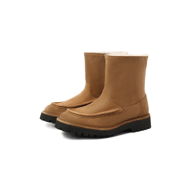 Замшевые ботинки Kenzo FA62BT017L58, цвет коричневый, размер 38 - фото 1