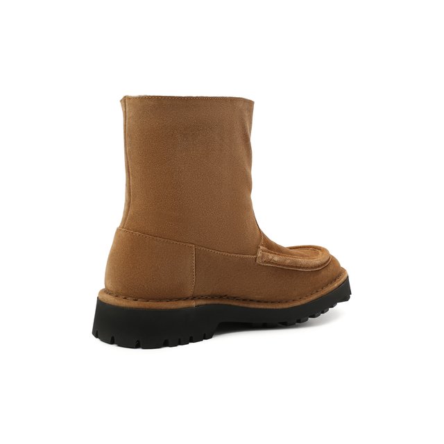 Замшевые ботинки Kenzo FA62BT017L58, цвет коричневый, размер 38 - фото 4