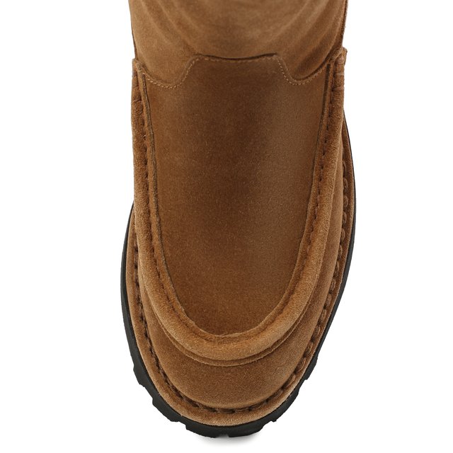 Замшевые ботинки Kenzo FA62BT017L58, цвет коричневый, размер 38 - фото 5