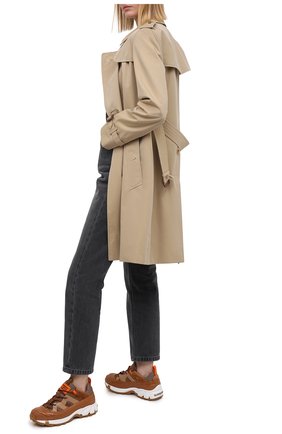 Женские кроссовки story BURBERRY светло-коричневого цвета по цене 52400 руб., арт. 8031518 | Фото 2 Женские кроссовки story BURBERRY светло-коричневого цвета, арт. 8031518 | Фото 2