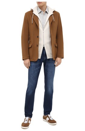 Мужская хлопковая рубашка LORO PIANA светло-серого цвета по цене 53200 руб., арт. FAL4417 | Фото 2 Мужская хлопковая рубашка LORO PIANA светло-серого цвета, арт. FAL4417 | Фото 2 (Материал внешний: Хлопок; Длина (для топов): Стандартные; Случай: Повседневный; Воротник: Кент; Рукава: Длинные; Стили: Кэжуэл; Манжеты: На пуговицах; Мужское Кросс-КТ: Рубашка-одежда; Принт: Клетка)
