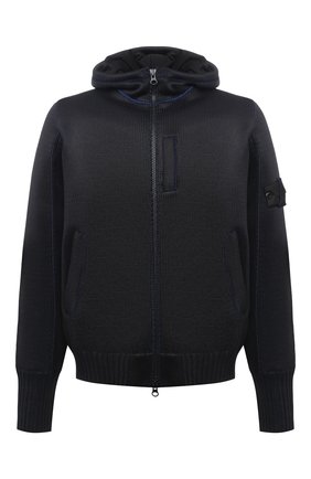 Мужская утепленный кардиган STONE ISLAND SHADOW PROJECT темно-синего цвета по цене 109500 руб., арт. 7319508A6 | Фото 1 Мужская утепленный кардиган STONE ISLAND SHADOW PROJECT темно-синего цвета, арт. 7319508A6 | Фото 1
